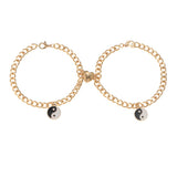 Gossip Black And White Love Magnet Bracelet – Jewelry Gift Ideas — 4