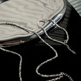 Geometric Silver Necklace Women's Retro Fashion – Jewelry Gift Ideas — 2
