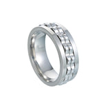 Gear Turning Decompression Stainless Steel Ring Does – Surprise Gifts — 7
