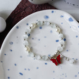 Women's Fashion Pearl And Crystal Beaded Bracelet – Stylish Gifts — 11