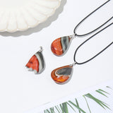 Natural Crystal Ore Sample Marine Agate Pendant – Jewelry Gift Ideas — 5