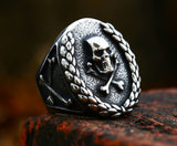 Retro Personalized U-shaped Stainless Steel Ring – Holiday Gift Ideas — 6
