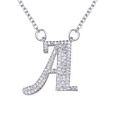 Fashion Temperament 26 Letter Zircon Necklace – Jewelry Gift Ideas — 6