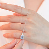 Perfume Bottle Necklace Women's Blue Topaz – Jewelry Gift Ideas — 3