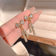 INS Butterfly Earrings With Rhinestones Fashion – Stylish Gifts — 2