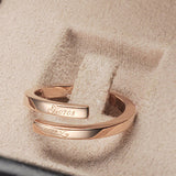 Silver Ring Can Be Engraved DIY Handmade – Creative Gifts — 1
