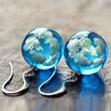Mori Style Transparent Spherical Resin Stud Earrings – Stylish Gifts — 6