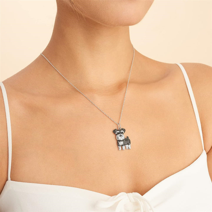 Cute Cartoon Schnauzer Exquisite Eco-friendly – Jewelry Gift Ideas — 1