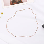 Stainless Steel Round Snake Chain Plating – Jewelry Gift Ideas — 5