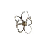 Flower Two-color Open Ring Wholesale Women – Gifts for Her — 5