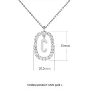 Spanish 26 Letter Commuter Premium Necklace – Jewelry Gift Ideas — 7