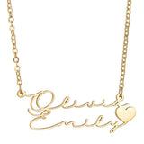 Stainless Steel English Double-layer Pendant – Jewelry Gift Ideas — 8