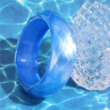 Colorful Acrylic Bracelet Irregular Round Resin – Jewelry Gift Ideas — 10