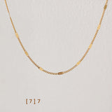 Chain Necklace 18K Gold Plated Unfading Sweater – Jewelry Gift Ideas — 6