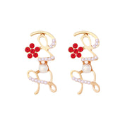Women's Fashion Alloy Inlaid Imitation Pearl Alphabet – Stylish Gifts — 5