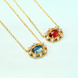 Ladies 9K Gold Necklace All-match Mozambique – Jewelry Gift Ideas — 5