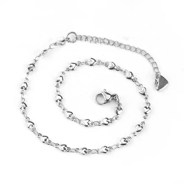 White K Heart Shaped 04 Stainless Steel Extension – Surprise Gifts — 1