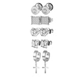 5 Pairs Of High Quality Stainless Steel Anti-allergy – Surprise Gifts — 8
