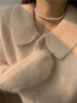 Pearl Necklace Retro Clavicle Chain For Women – Jewelry Gift Ideas — 3