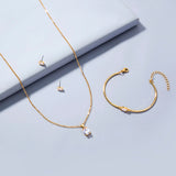 Fashion Necklace Earrings Bracelet Set of 3 – Jewelry Gift Ideas — 5