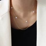 Women's Double Layer Titanium Steel Ins Fashion – Jewelry Gift Ideas — 2