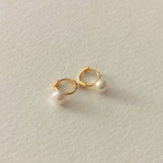 Sterling Silver Freshwater Pearl Stud Earrings Female – Gifts for Her — 3
