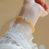 Single-loop Crystal Strand With Passepartout Accessory – Stylish Gifts — 4