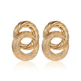 Alloy Plated Water Drop Shaped Eardrops – Useful Gifts — 2