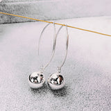 Retro Ball Bing Ball Earrings Women's 925 Silver – Gifts for Her — 2