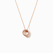 S925 Sterling Silver Interlocking Necklace – Jewelry Gift Ideas — 6