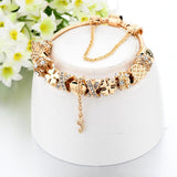 DIY Gold Bracelet Alloy Diamond Color Retaining – Jewelry Gift Ideas — 6