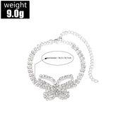Accessories Full Diamond Butterfly Anklet Multi-layer – Stylish Gifts — 5