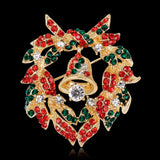 European And American Christmas Wreath Brooch – Jewelry Gift Ideas — 2