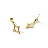 Ear Studs Irregular Hollow-out XINGX – Small Gift Ideas — 2