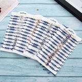 Gem Vintage Geometric Sapphire Blue Beaded – Jewelry Gift Ideas — 1