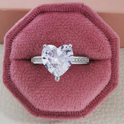 Ladies Fashion Micro Set Simple Love Ring – Stylish Gifts — 7