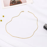 Stainless Steel Round Snake Chain Plating – Jewelry Gift Ideas — 7