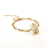12 Tarot Card Series Fashion Trend Long Oval Link – Stylish Gifts — 13