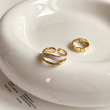 Zircon Rectangular Block Splicing Ring – Unique Gift Ideas — 5