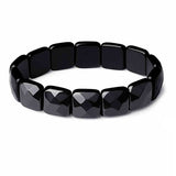 Men And Women Couple Natural Obsidian Bracelet – Jewelry Gift Ideas — 8