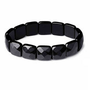 Men And Women Couple Natural Obsidian Bracelet – Jewelry Gift Ideas — 8