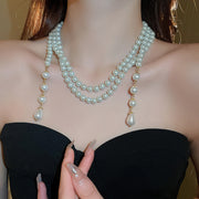 Irregular Long Pearl Necklace Niche – Jewelry Gift Ideas — 19