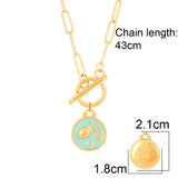 Blue 12 Twelve Constellations Necklace – Jewelry Gift Ideas — 17