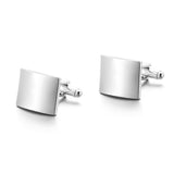 High Quality Plain Glossy Cufflinks French – Stylish Gifts — 5