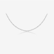 S925 Honeysuckle Style Popular Flat Mesh Chain – Jewelry Gift Ideas — 4