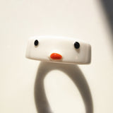 Fashion Creative Cute Chick Animal Resin Ring – Stylish Gifts — 4