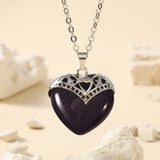 Trendy Unique Natural Stone Love Necklace – Jewelry Gift Ideas — 5