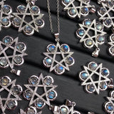 Labradorite Pentagram Pendant Labradorite – Jewelry Gift Ideas — 4