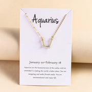 Explosive Diamond Twelve Constellation Necklace – Jewelry Gift Ideas — 1