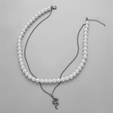 Double-layer Pearl Sweater Chain For Men And Women – Gifts for Her — 4